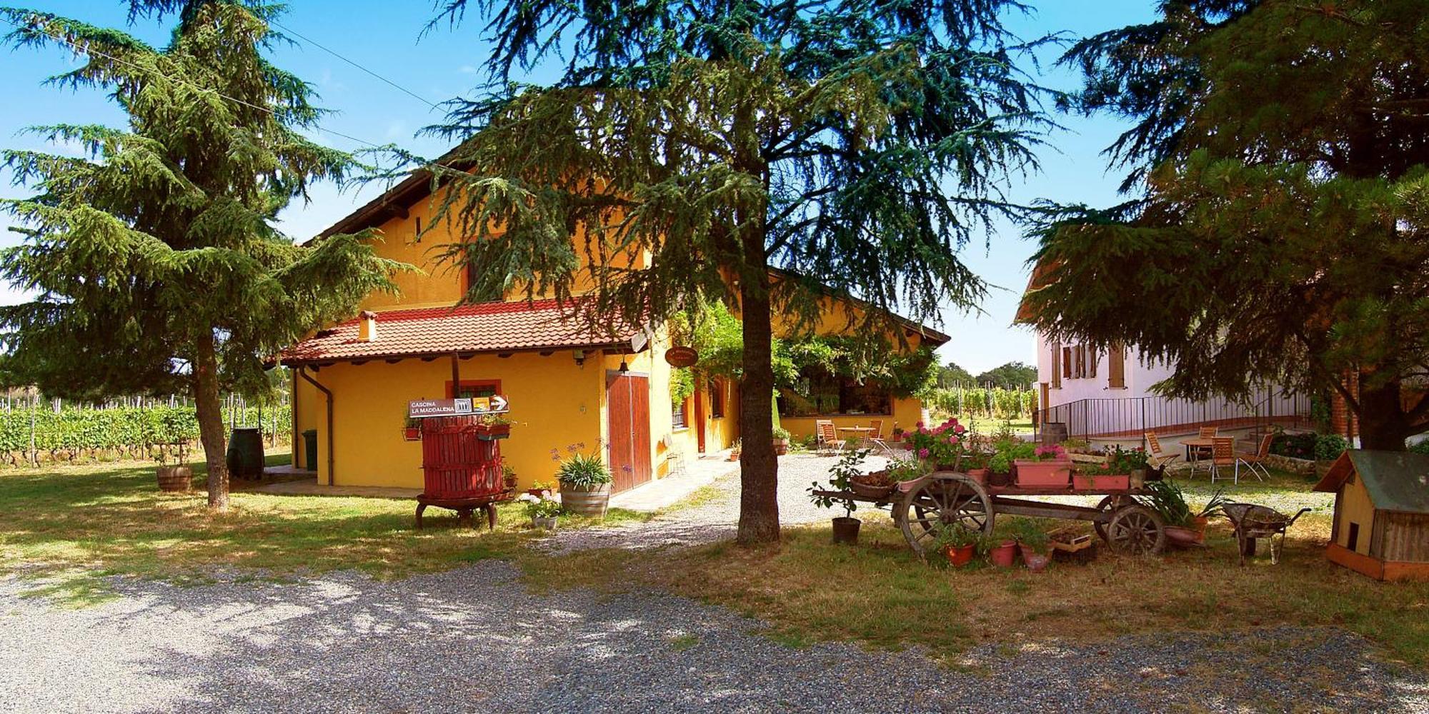 فيلا Cascina La Maddalena Bed & Wine Rocca Grimalda المظهر الخارجي الصورة